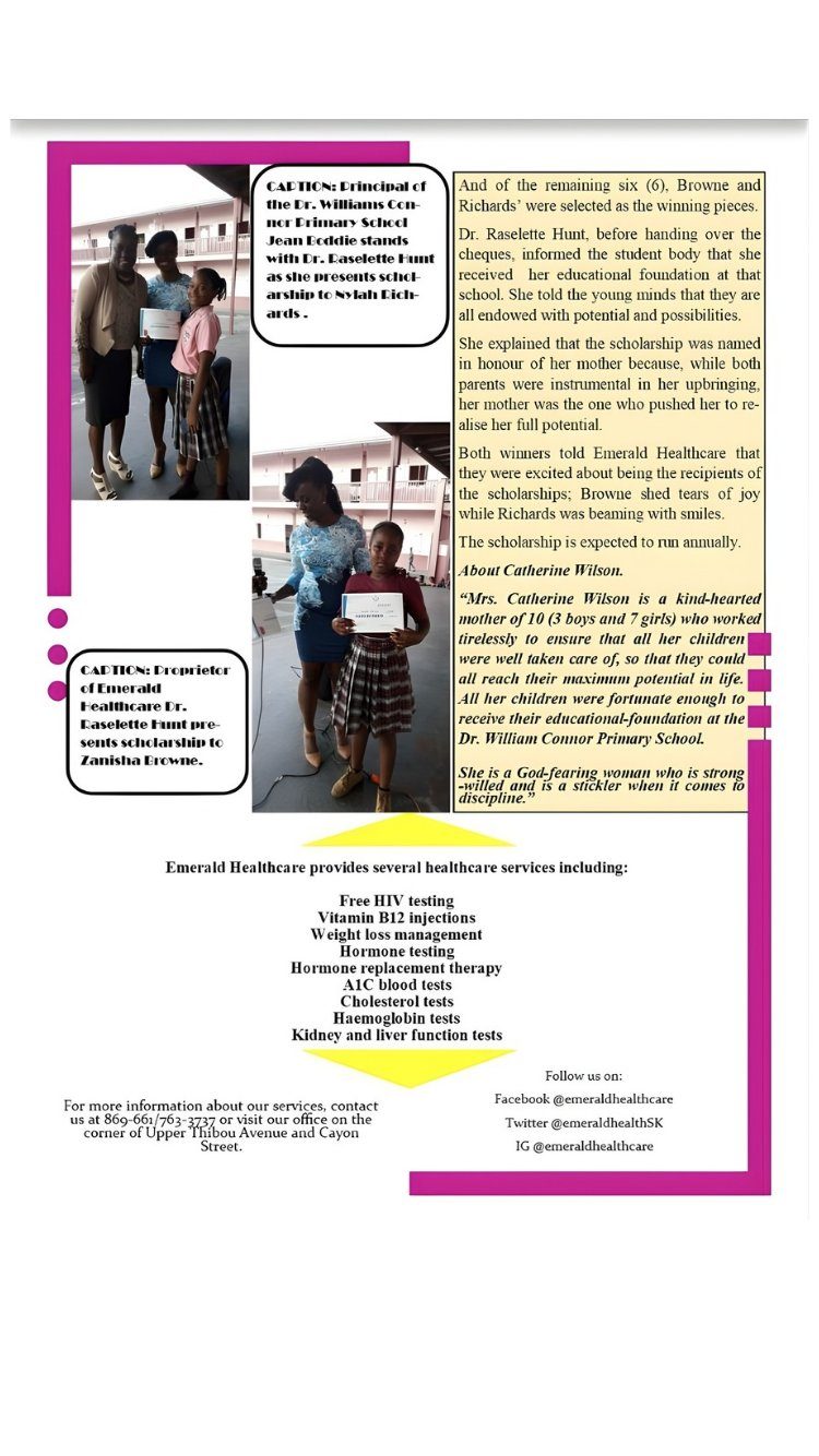 First Catherine Wilson Scholarship Award Ceremony - March 2018