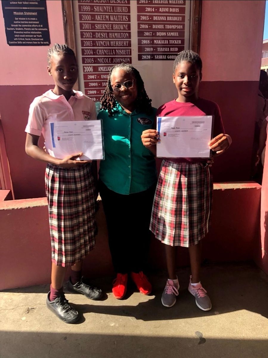 Neysha Browne and Nalexia Hazel - 2021 Awardees